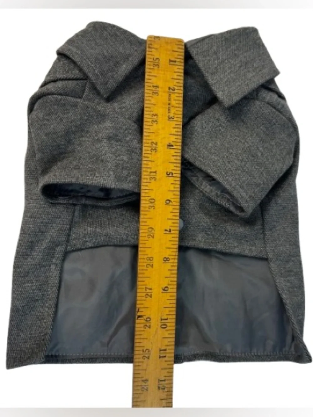 Gray Dog Military Coat